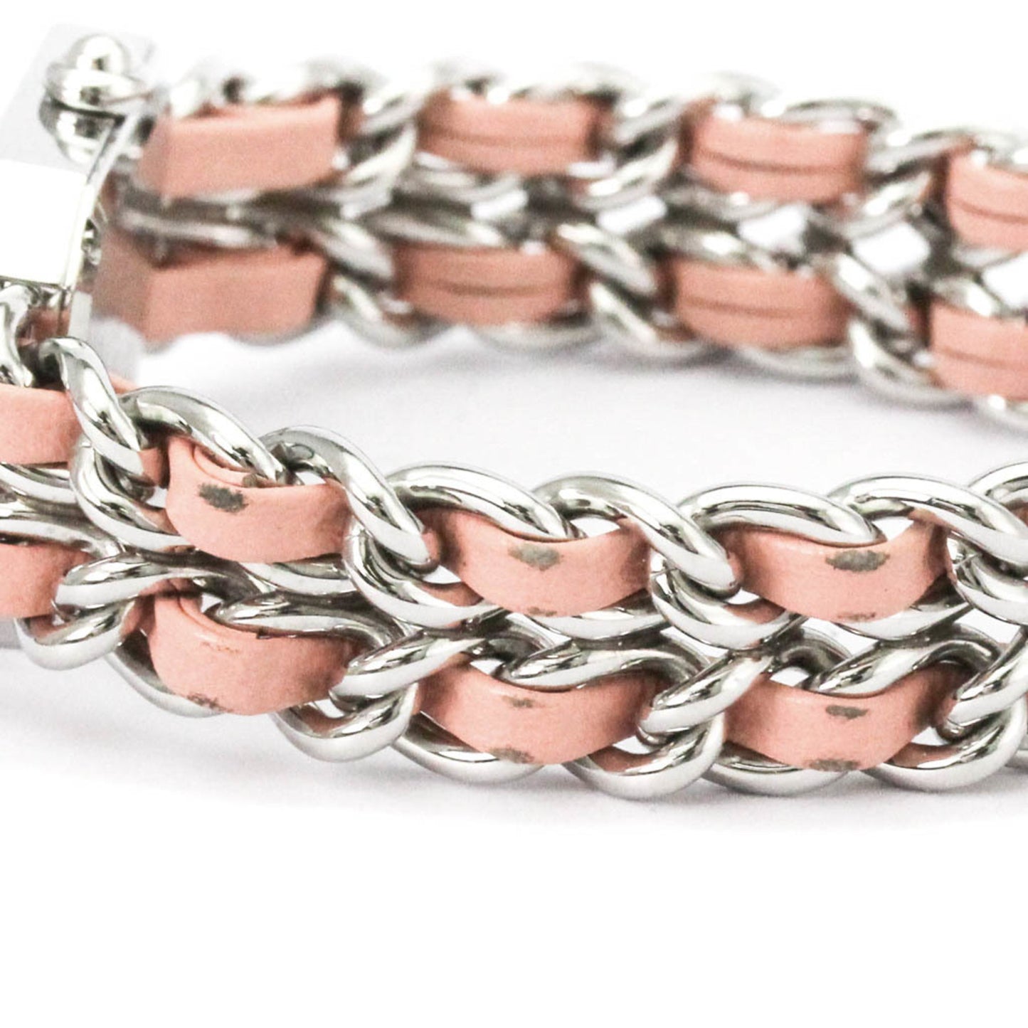 Chanel Premiere Lock · Steel · Mother-of-Pearl