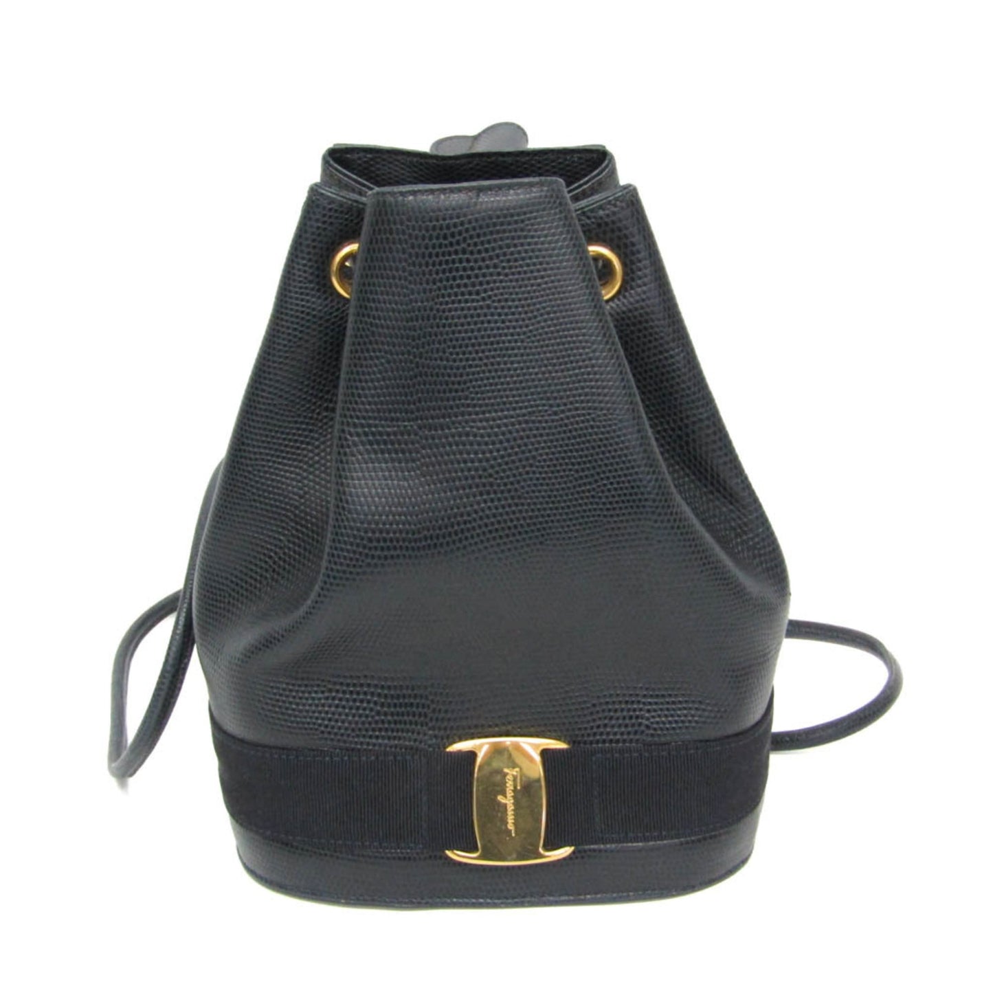 Salvatore Ferragamo Vara · Embossed Leather
