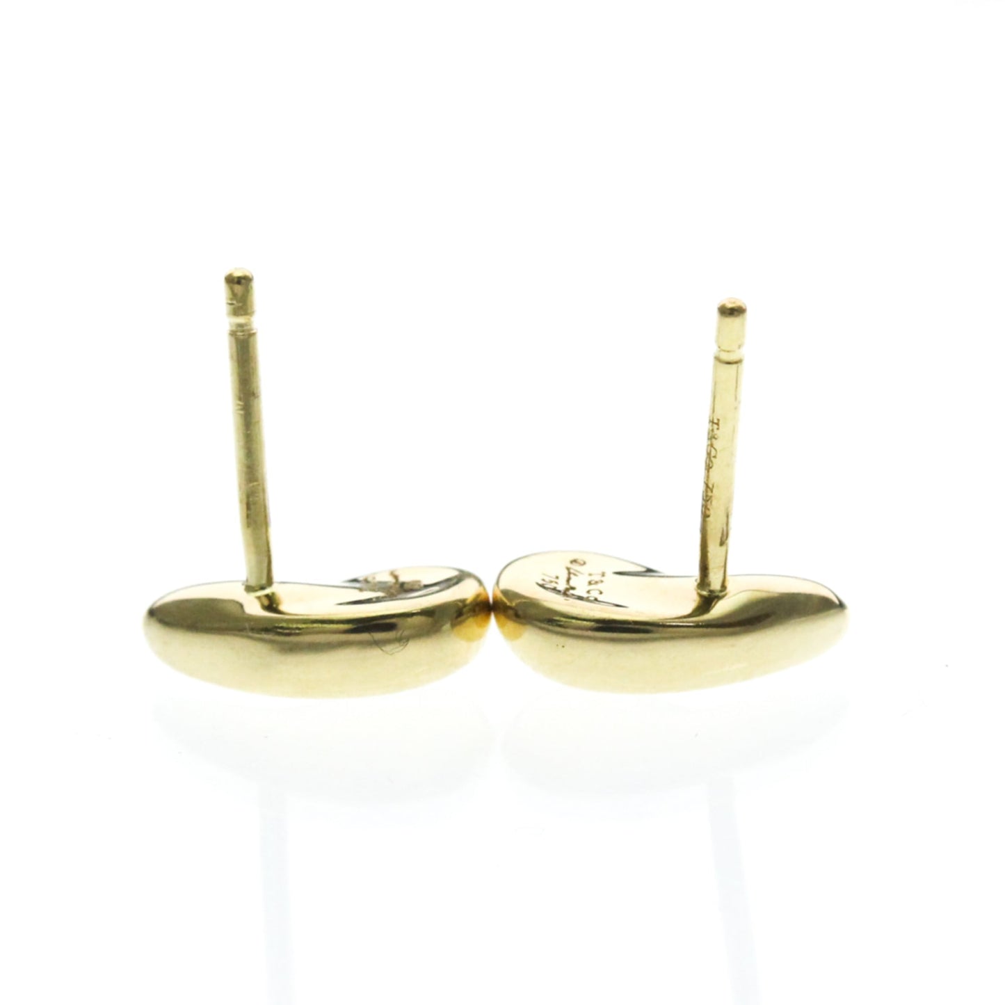Tiffany Teardrop Studs · 18K Yellow Gold