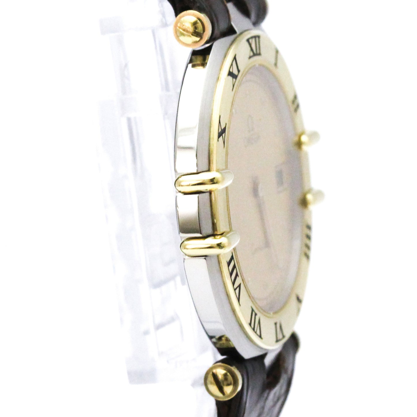 Omega Constellation · 18K Gold Steel · Quartz