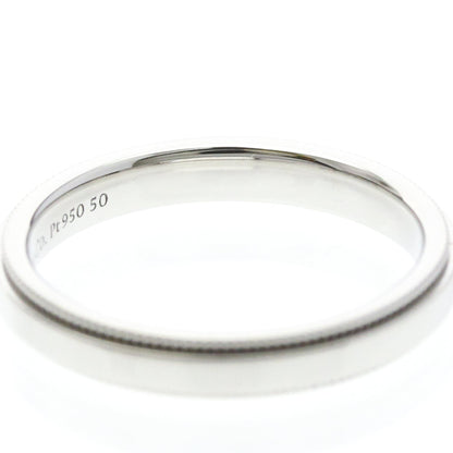 Tiffany Milgrain Band Ring · Platinum