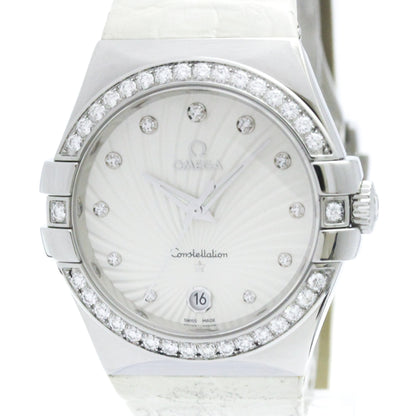 Omega Constellation · Diamond MOP · Steel