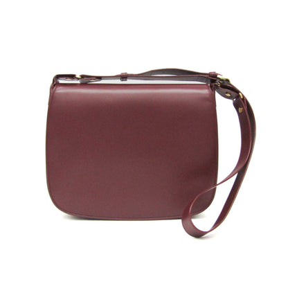 Cartier Must · Leather Shoulder Bag · Bordeaux