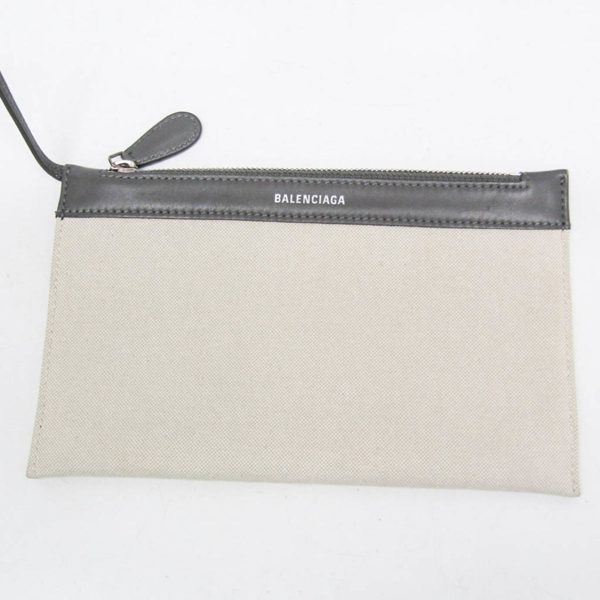 Balenciaga Navy Cabas S · Canvas & Leather