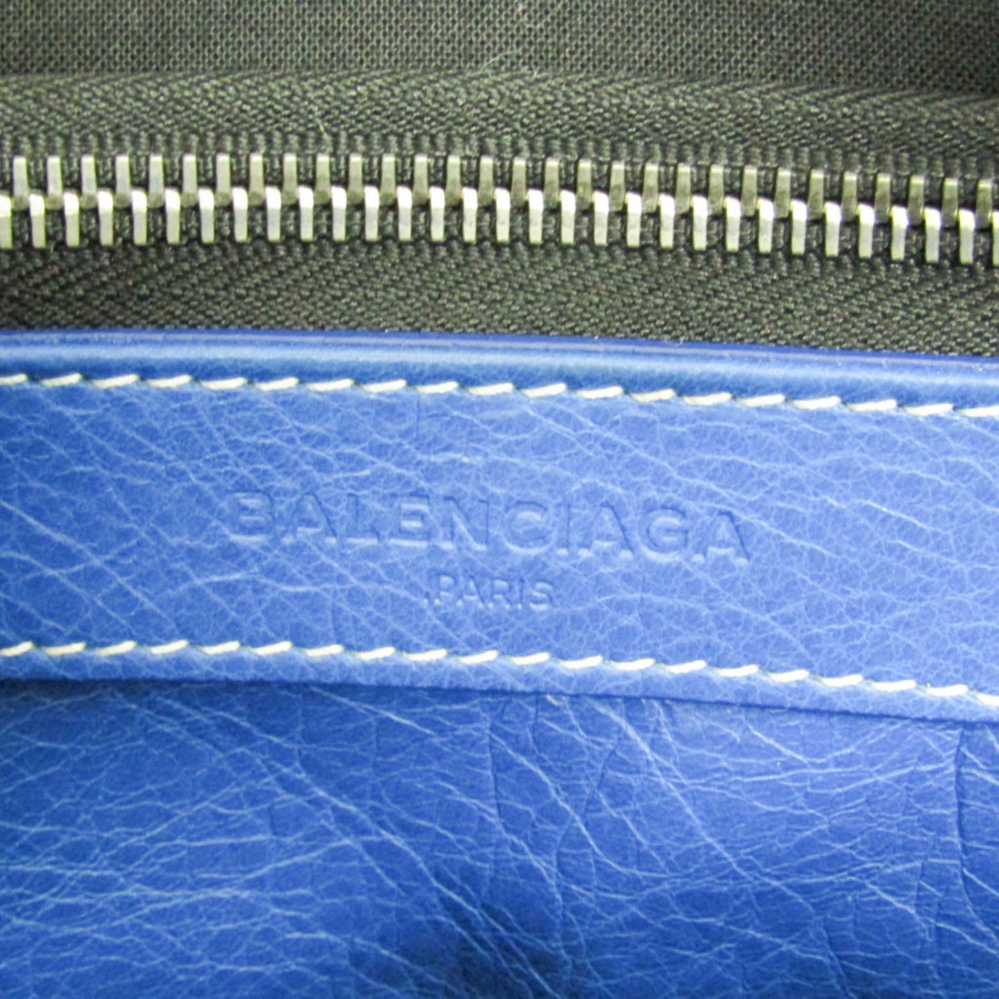 Balenciaga Bazar Shopper XS · Striped Leather