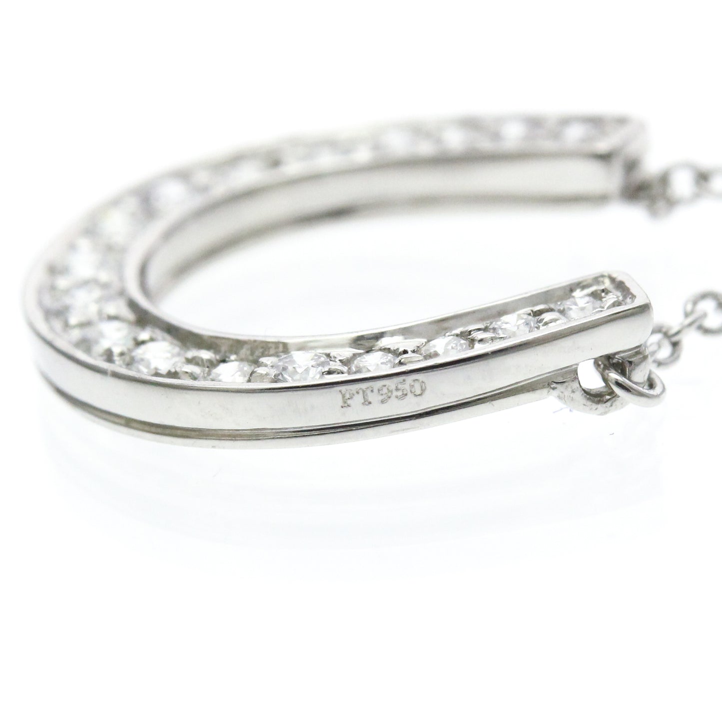 Tiffany Horseshoe · Platinum · Diamond