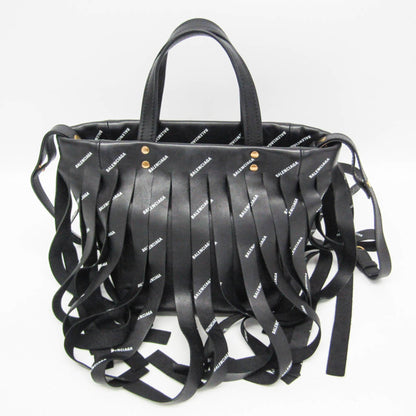 Balenciaga Laundry Cabas XS · Fringe · Leather