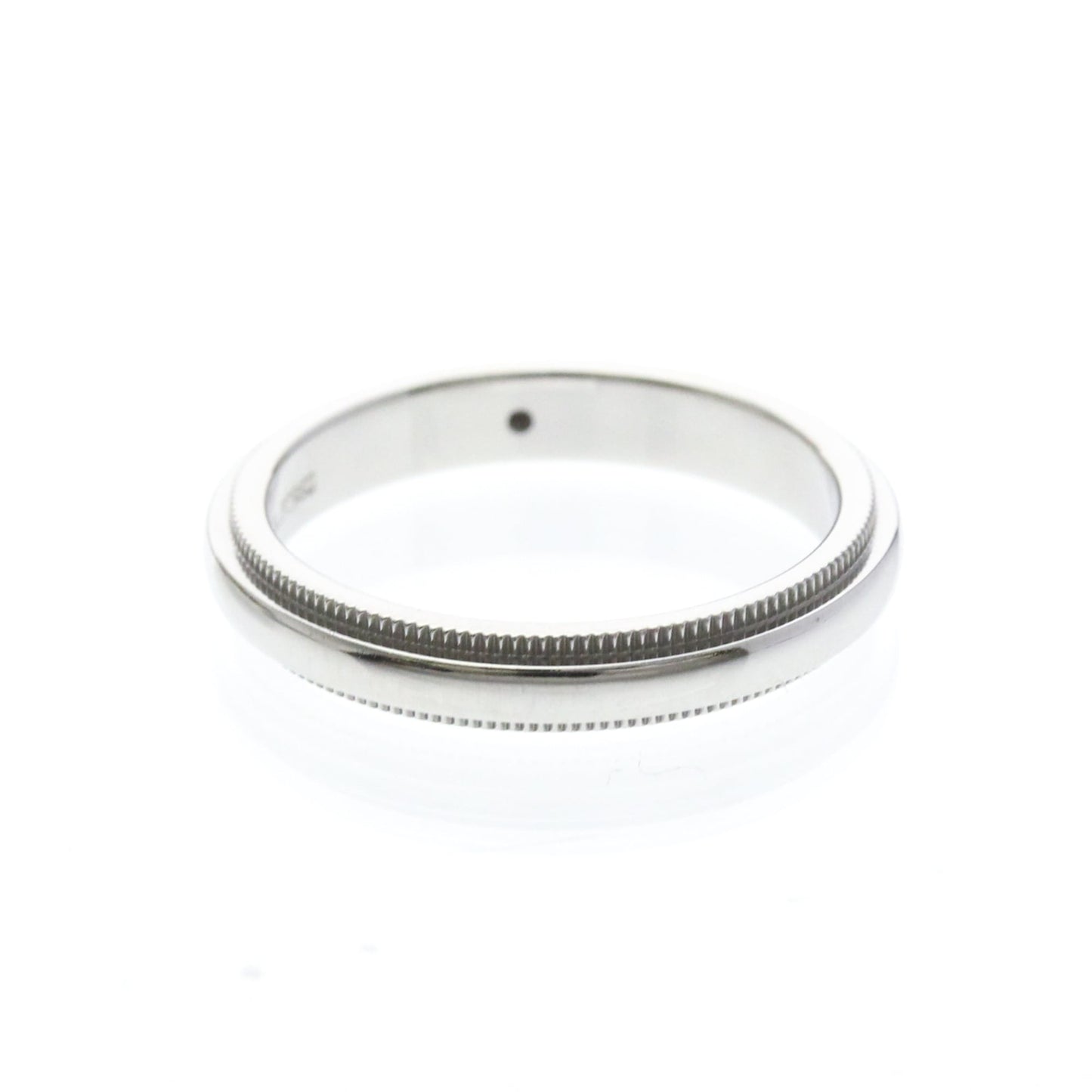 Tiffany Milgrain · Platinum · Diamond