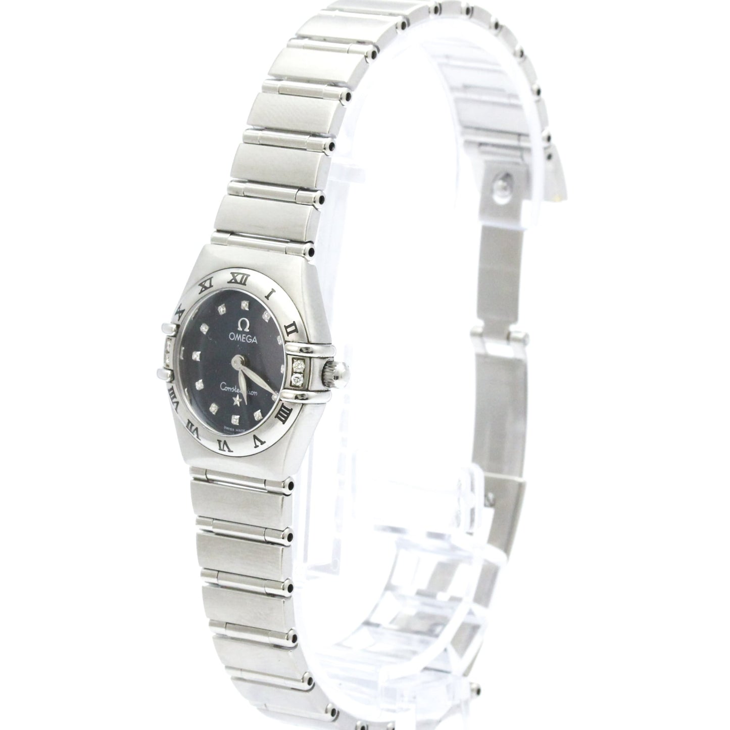 Omega Constellation · Diamond · Steel · Quartz