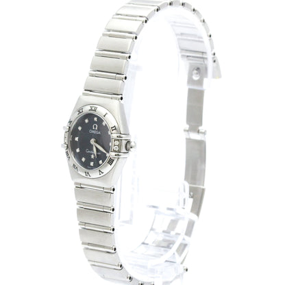 Omega Constellation · Diamond · Steel · Quartz