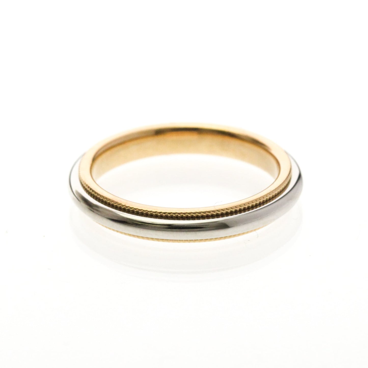 Tiffany Milgrain · Rose Gold & Platinum