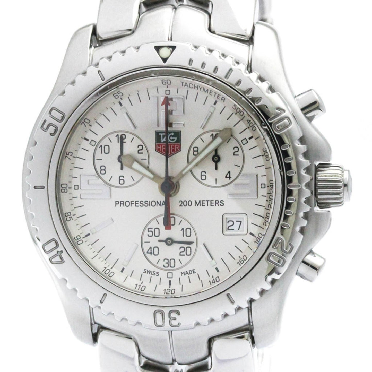 Tag Heuer Link · Chronograph · Steel · Quartz