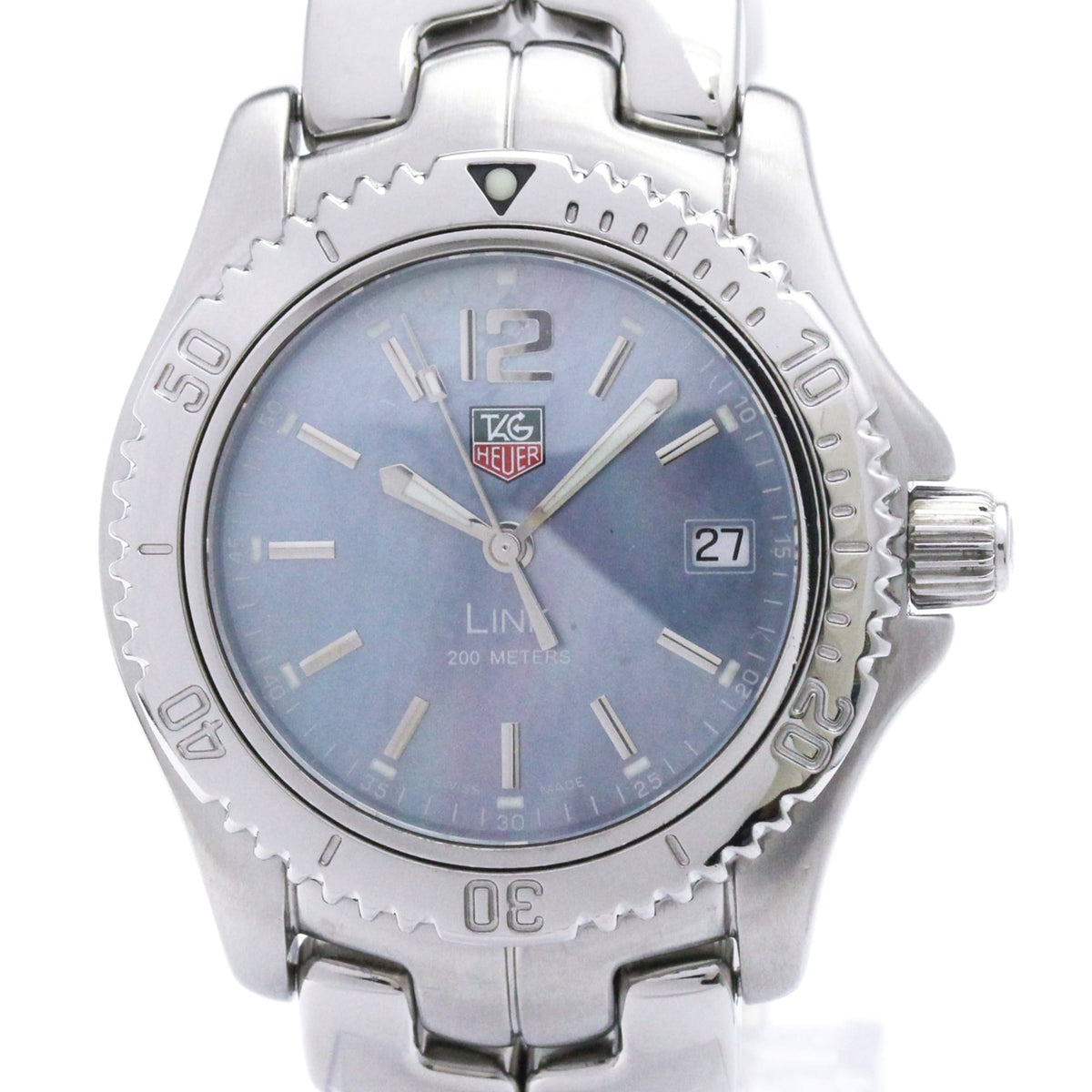 Tag Heuer Link · Mother-of-Pearl · Steel