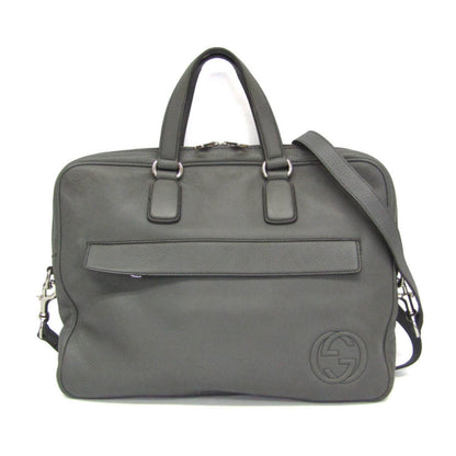 Gucci Interlocking G · Leather Briefcase