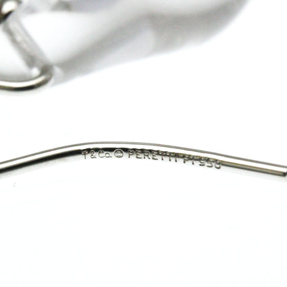 Tiffany Teardrop · Crystal · 18K White Gold