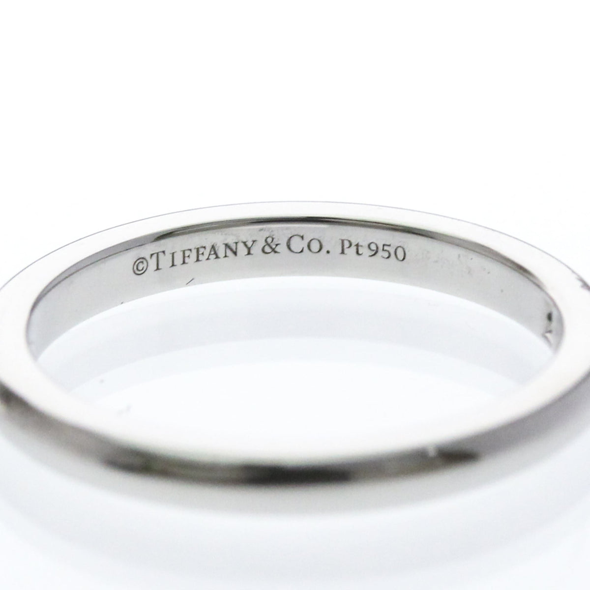 Tiffany Forever · Diamond · Platinum · Size 3.6 (EU 46.5)