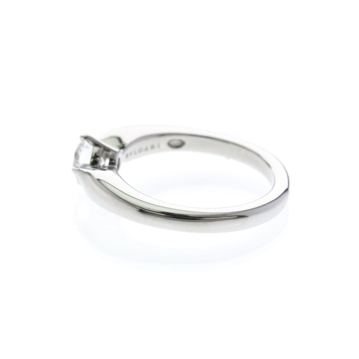 Bvlgari Diamond Engagement · Platinum · Size 3.5 (EU 48.75)