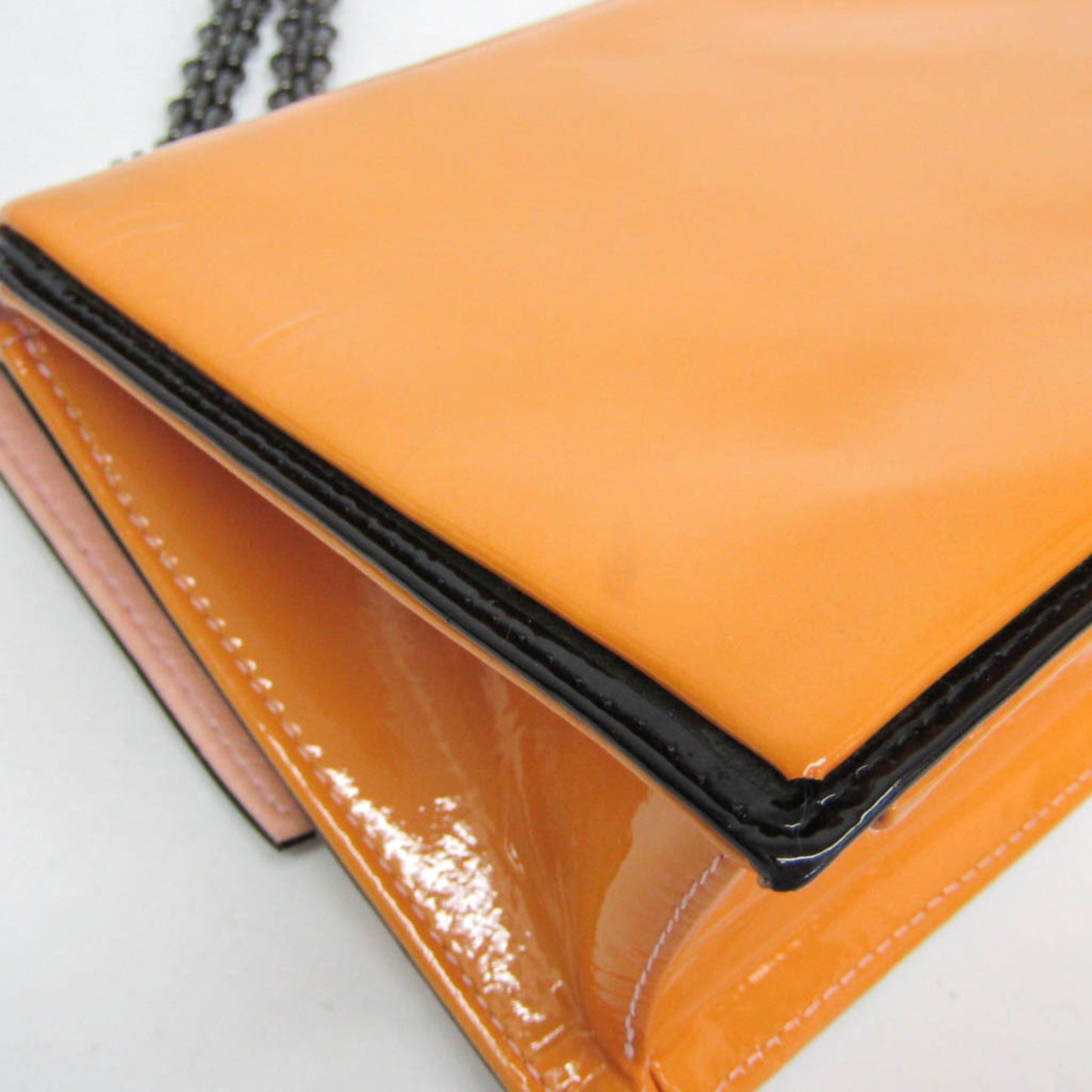 Chanel Chain · Enamel Leather
