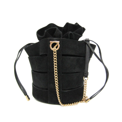 Salvatore Ferragamo Gancini · Suede Leather