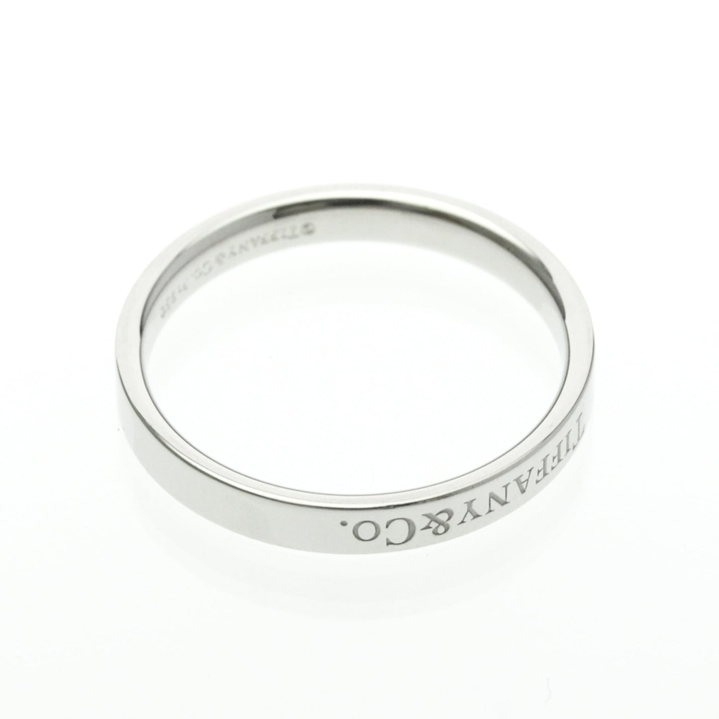 Tiffany Flat Band · Platinum