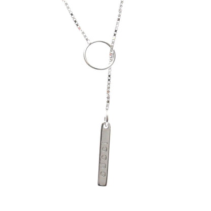 Gucci Lariat · 18K White Gold