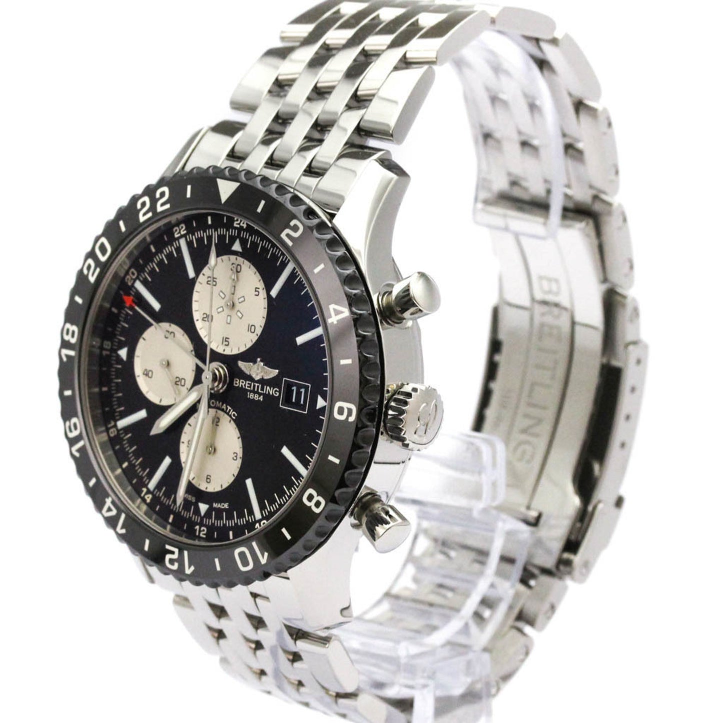 Breitling Chronoliner · Steel · Automatic