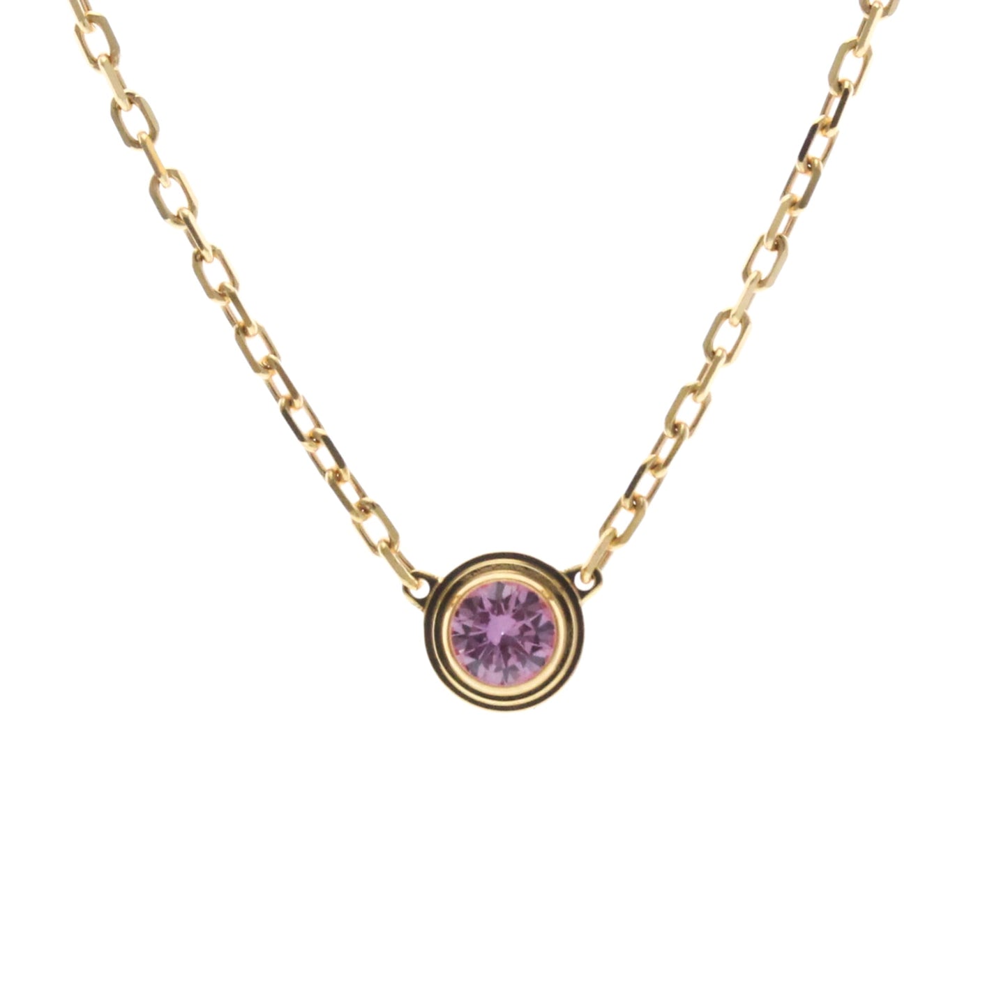 Cartier Damour · Pink Sapphire · Rose Gold