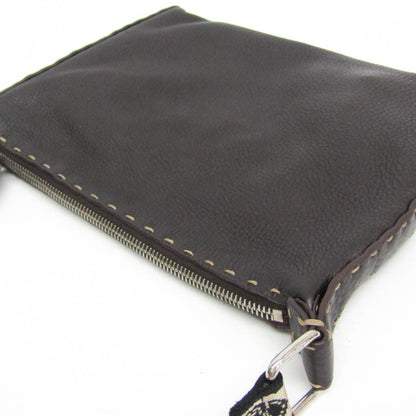 Fendi Selleria · Leather Shoulder Bag