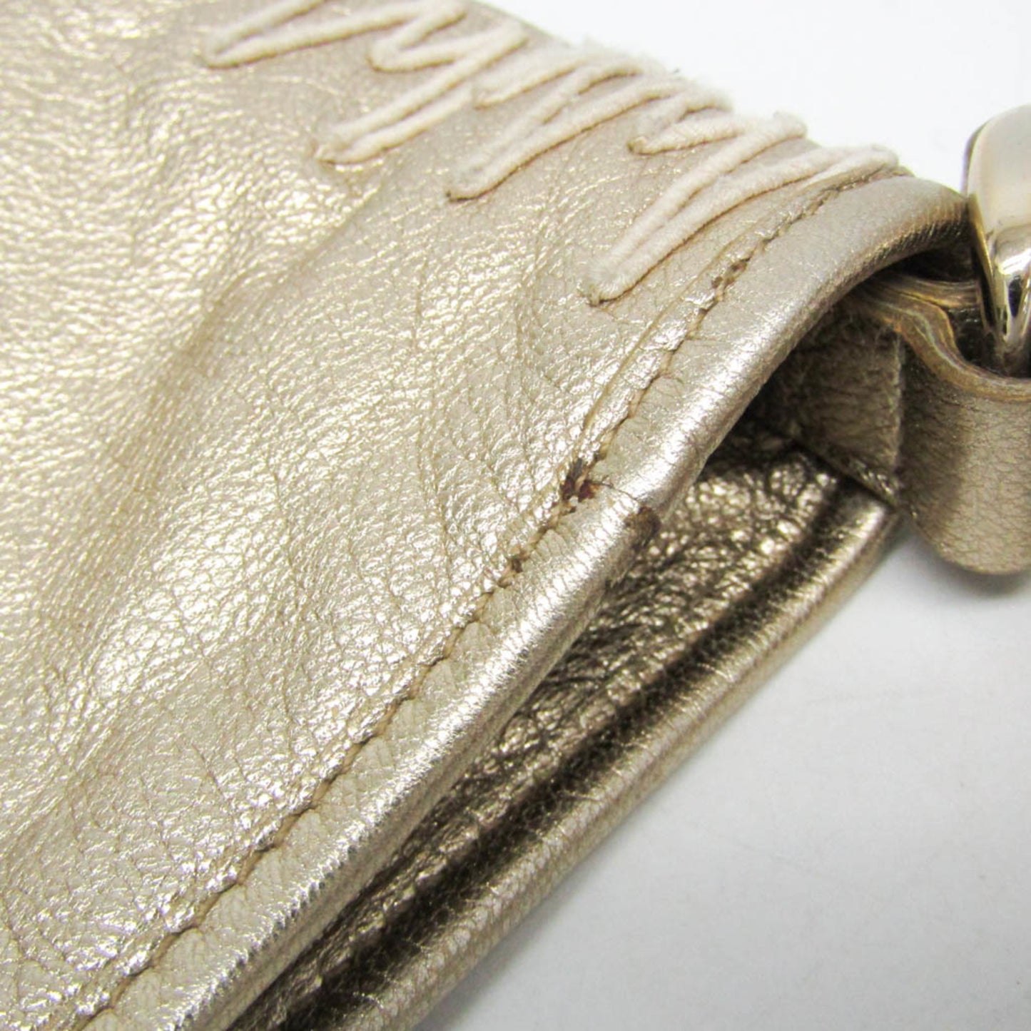 Yves Saint Laurent Rive Gauche · Leather