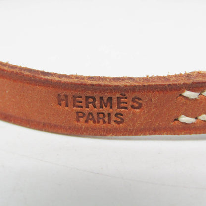 Hermès Api · Leather & Metal Bangle