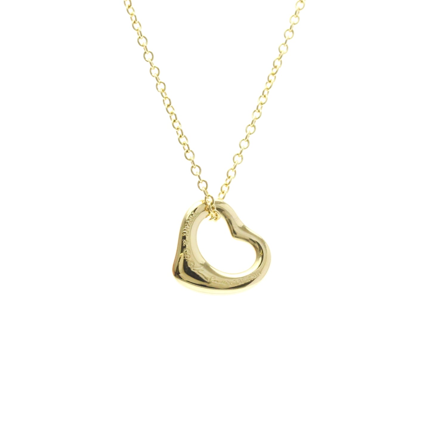 Tiffany Open Heart · 18K Yellow Gold