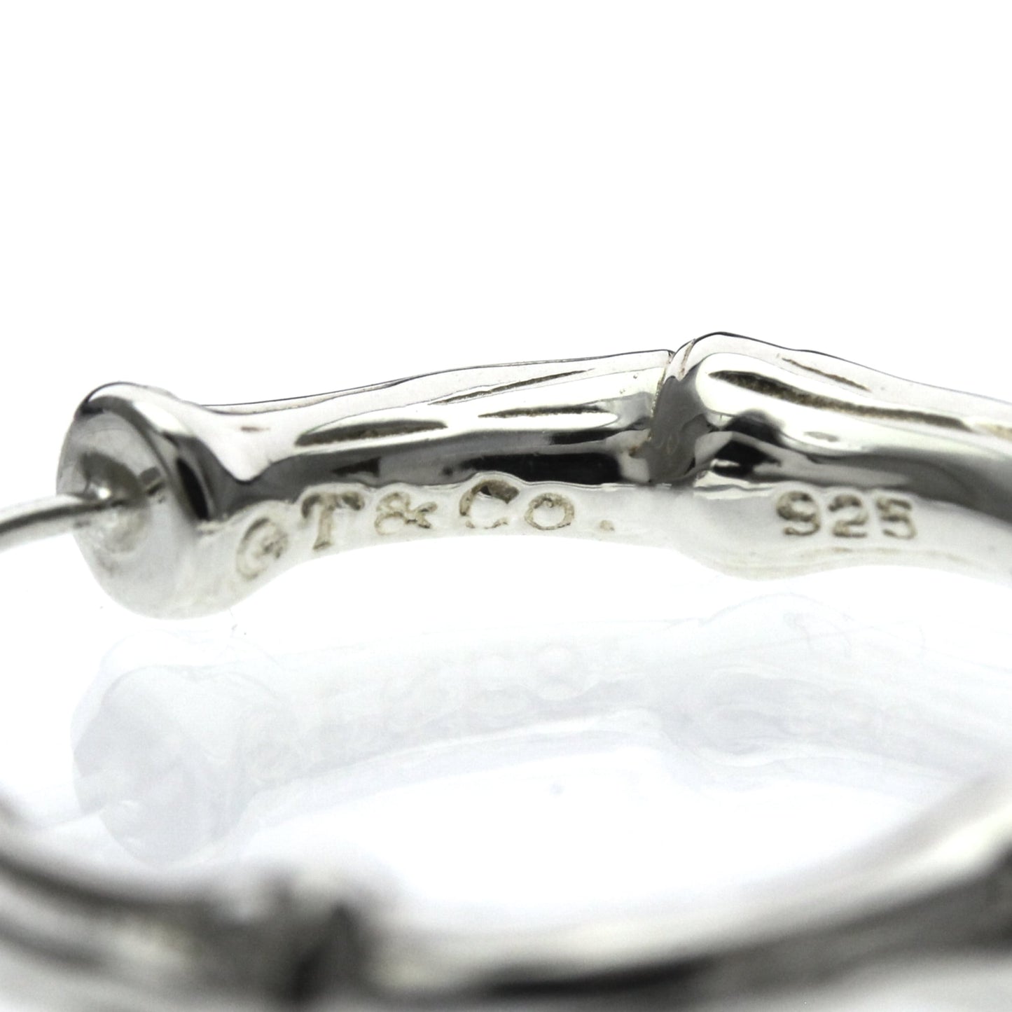 Tiffany Bamboo · Sterling Silver · Hoop