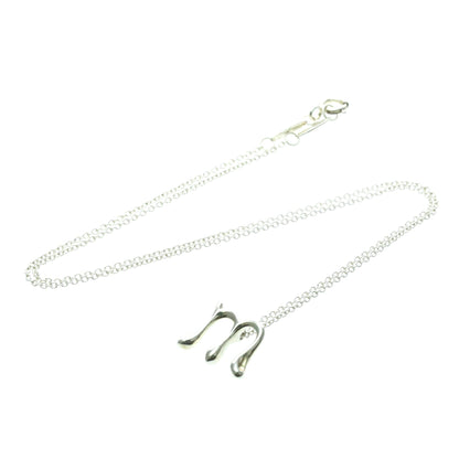 Tiffany Letter M · Sterling Silver