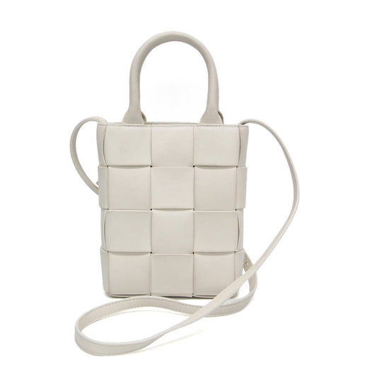 Bottega Veneta Mini Cassette · Intrecciato