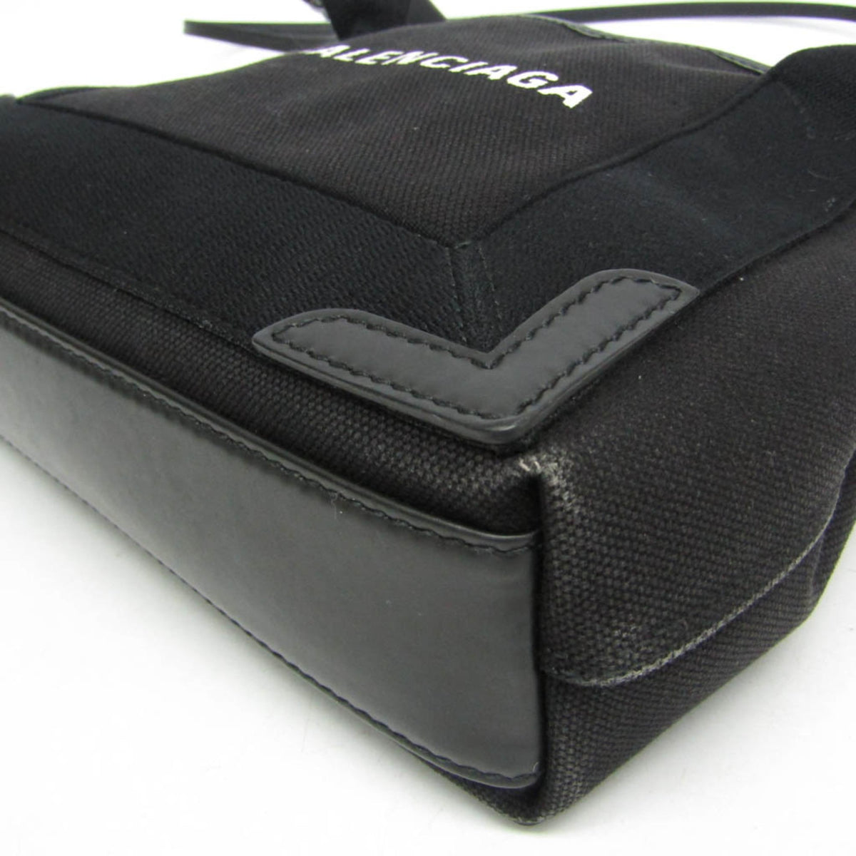 Balenciaga Navy Cabas XS · Canvas