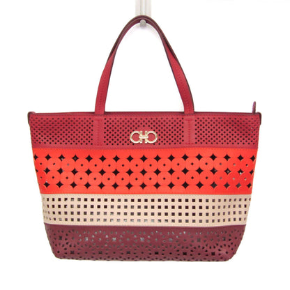 Salvatore Ferragamo Gancini · Perforated Tote