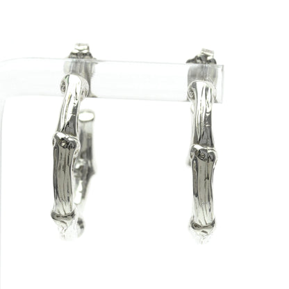 Tiffany Bamboo · Sterling Silver · Hoop