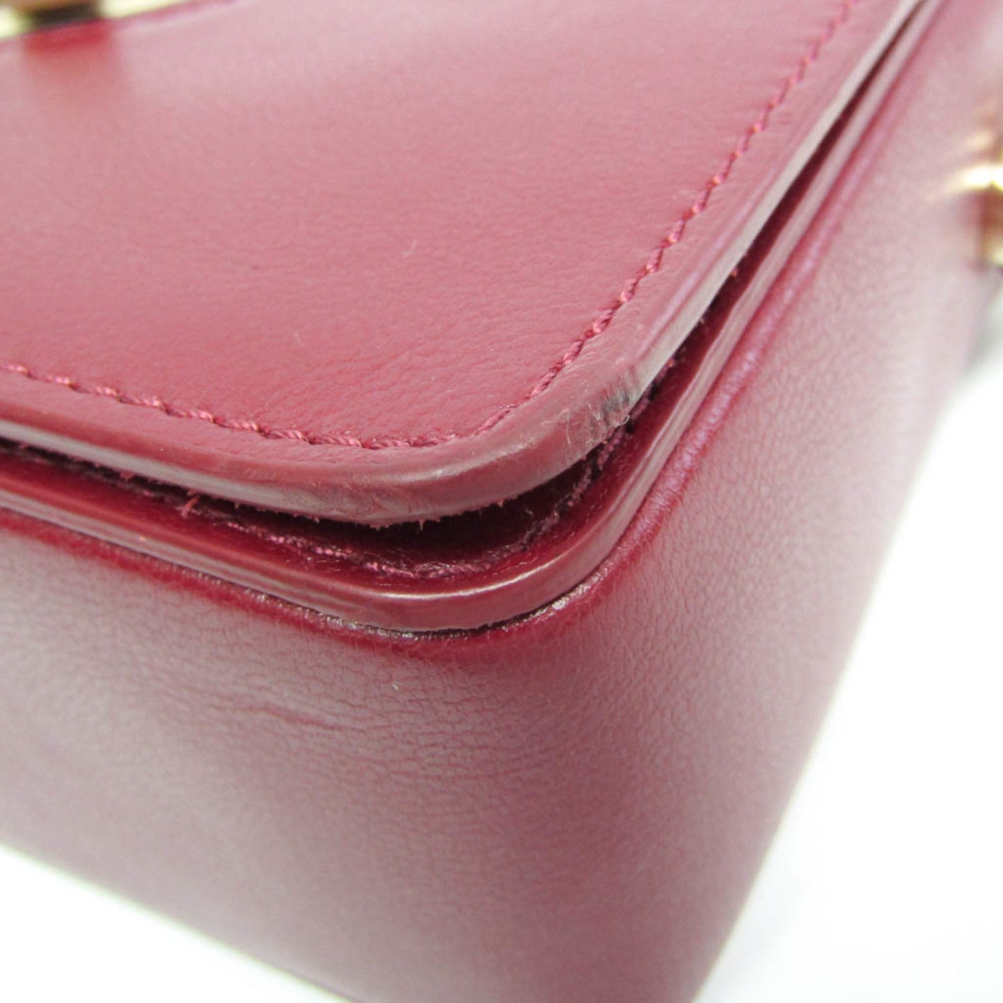 Furla Chain · Leather Shoulder Bag
