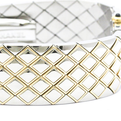 Chanel Matelasse · 18K Yellow Gold · Steel
