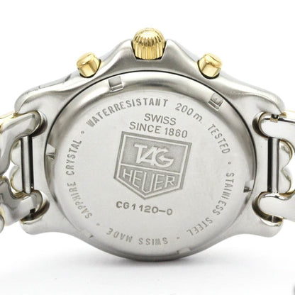 Tag Heuer Sel Chronograph · Gold Plated Steel