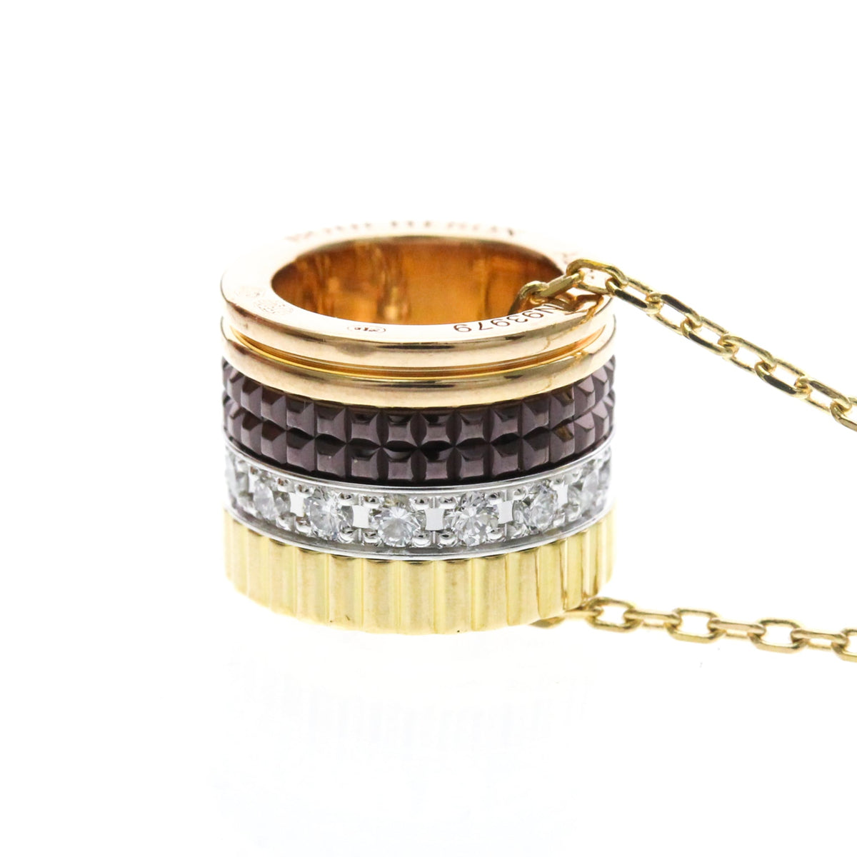 Boucheron Quatre Classic · Tri-Gold · Diamond