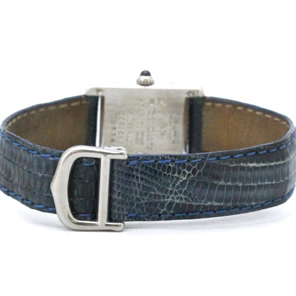 Cartier Must Tank · Sterling Silver · Quartz
