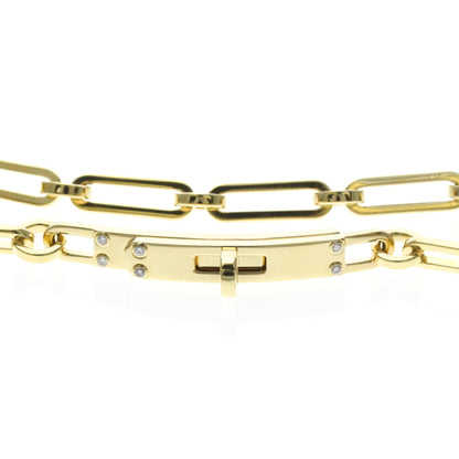 Hermès Kelly · 18K Yellow Gold · Diamond