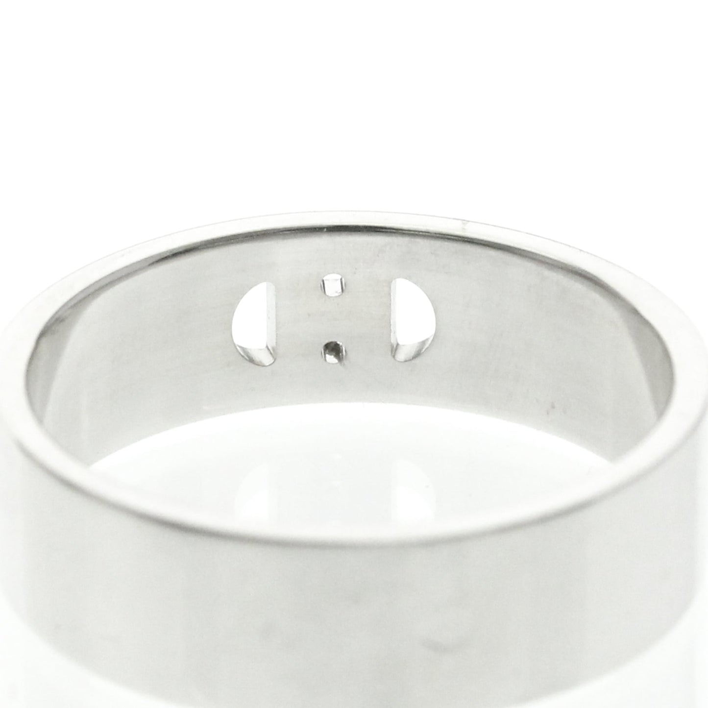 Hermès H d'Ancre · 18K White Gold · Diamond