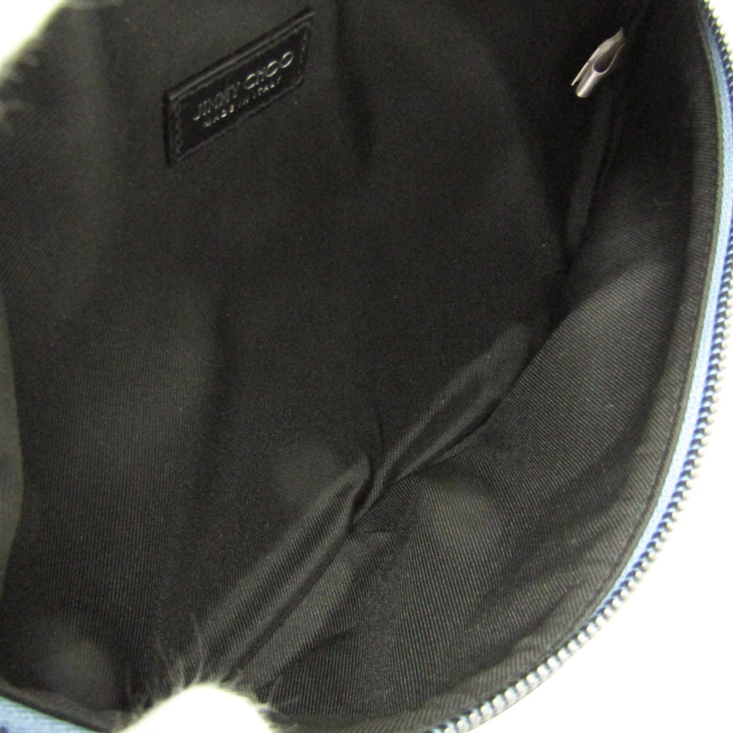 Jimmy Choo · Embossed Leather Belt Bag