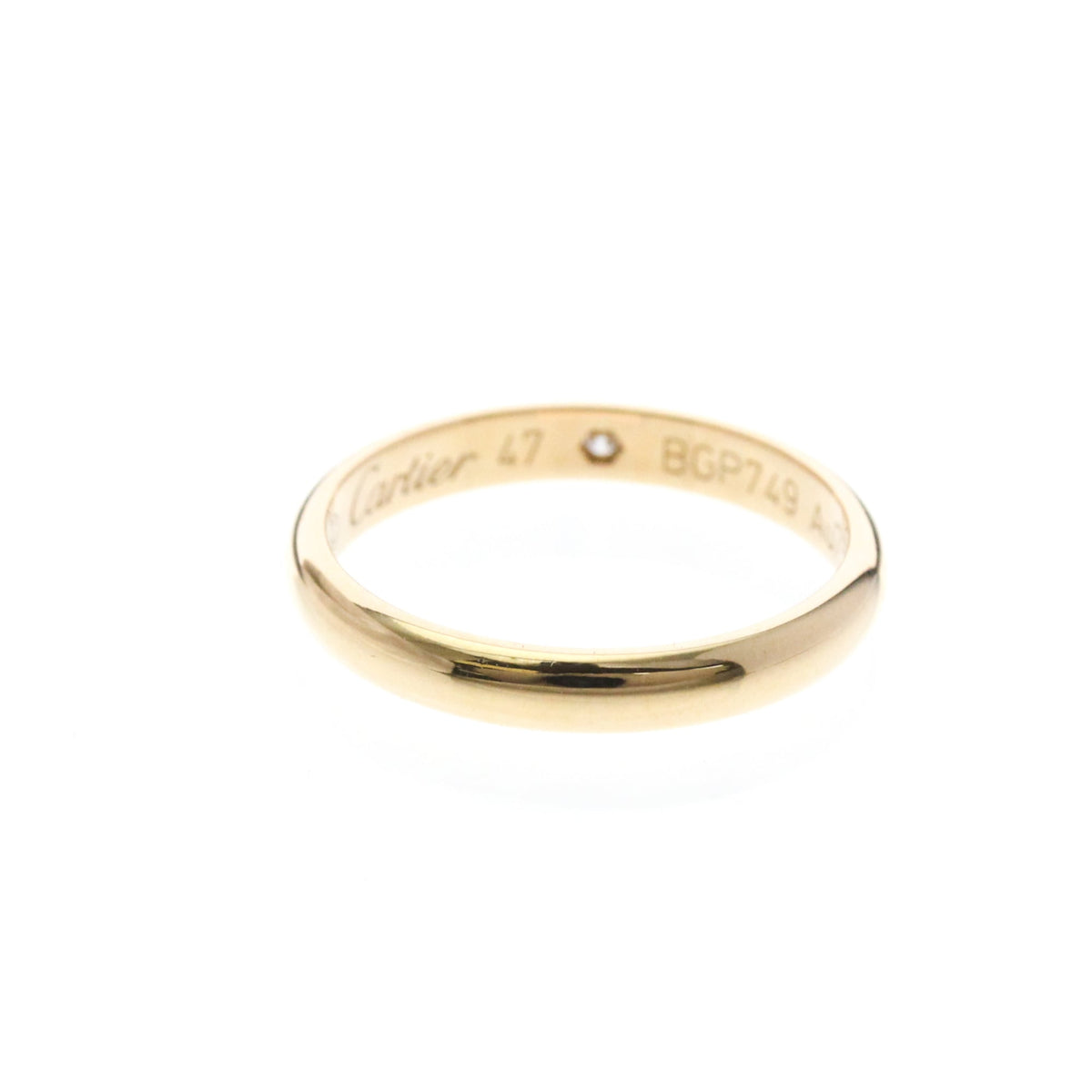 Cartier 1895 Wedding · Diamond · Rose Gold · Size 4 (EU 50)