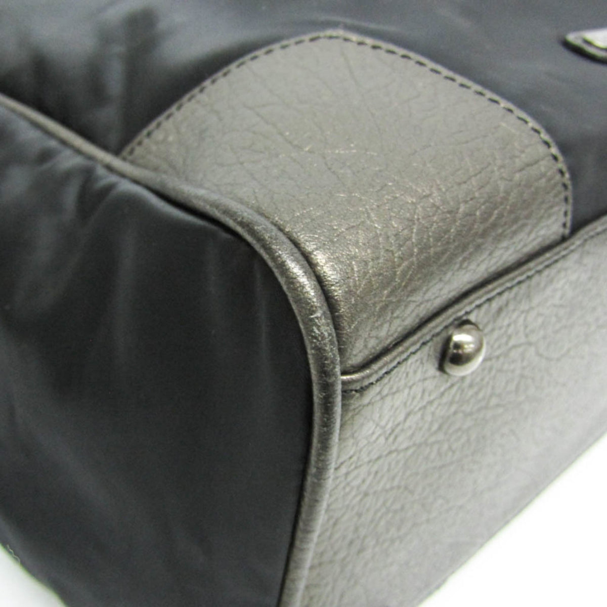 Burberry · Nylon & Leather Tote