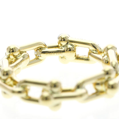 Tiffany Hardware Link · 18K Yellow Gold · Size 8 (EU 60)