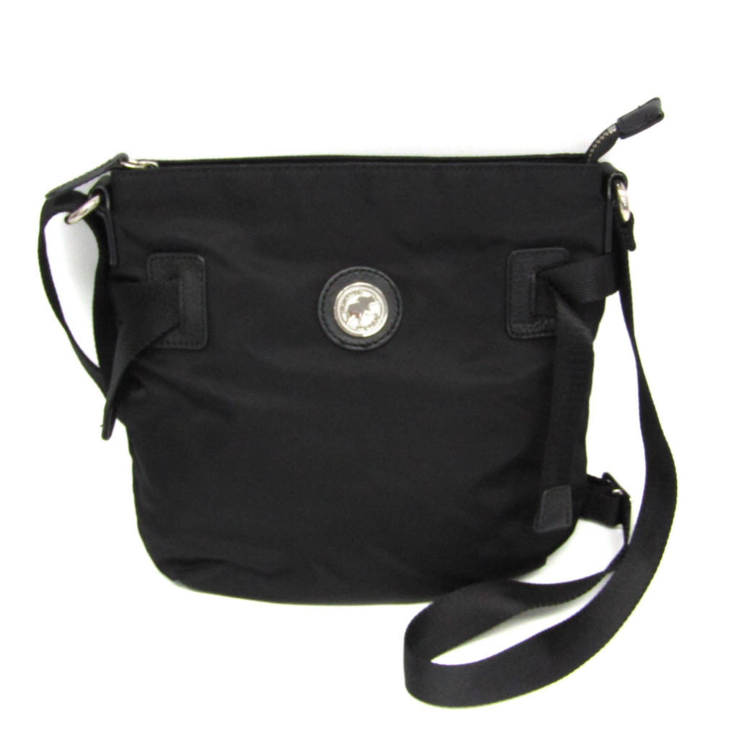 Hunting World · Nylon & Leather Shoulder Bag