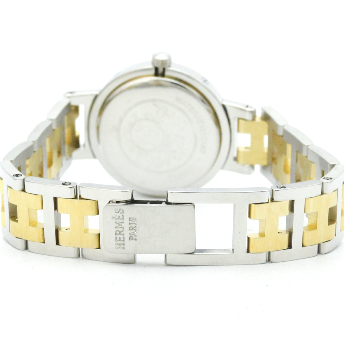 Hermès Clipper · Gold Plated Steel · Quartz
